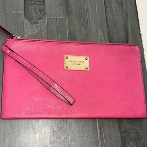 Michael Kors Pink Wristlet